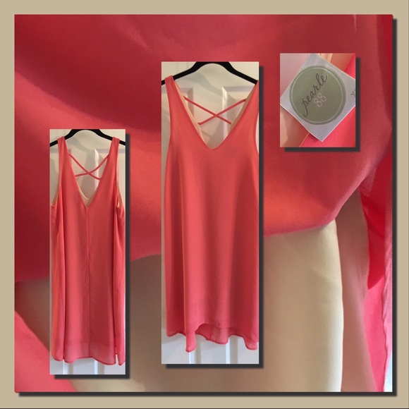 🔥New Listing🔥Sleeveless Coral Dress size XS💖 - Picture 3 of 6